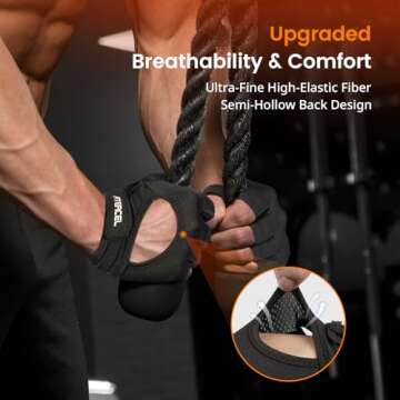 ATERCEL Weight Lifting Gloves for Ultimate Comfort and Protection