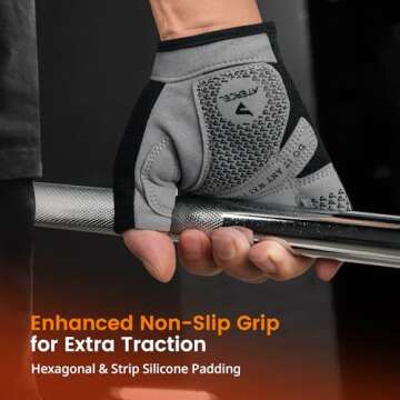 ATERCEL Weight Lifting Gloves for Ultimate Comfort and Protection