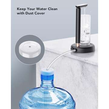 Portable Adjustable Water Dispenser for 5 Gallon Bottles