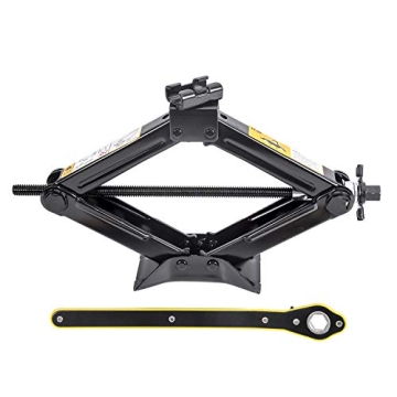 LEADBRAND Scissor Jack: Lightweight, Durable & Easy to Use (1.5Ton)