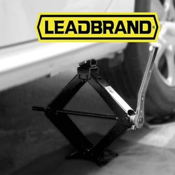 LEADBRAND Scissor Jack: Lightweight, Durable & Easy to Use (1.5Ton)
