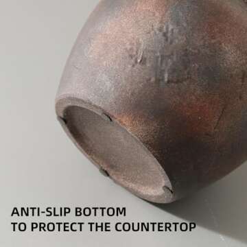 Farmhouse Terracotta Vase for Rustic Home Decor