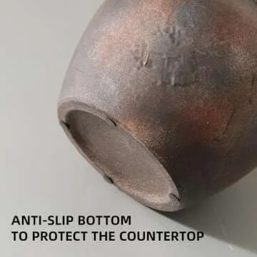 Farmhouse Terracotta Vase for Rustic Home Decor