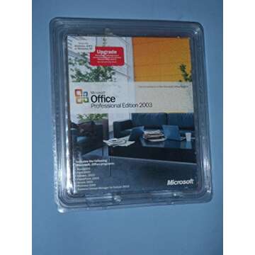 Microsoft Office Professional Edition 2003 Upgrade OLD VERSION