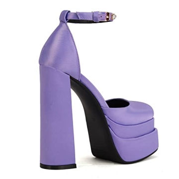 Stylish THESHY Platform Chunky High Block Heels for Women