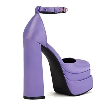 Stylish THESHY Platform Chunky High Block Heels for Women