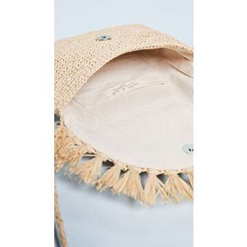 Mar Y Sol Women's New Mia Cross Body Bag, Natural, Tan, Off White, One Size