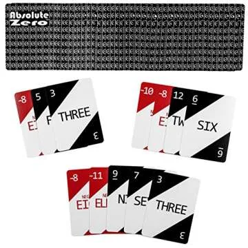 Absolute Zero Math Card Game for Kids and Families - Mathematics Educational Integer Game for Learni...
