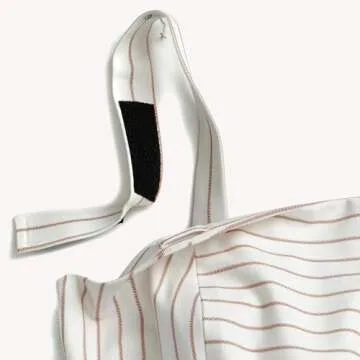 Tommy Hilfiger Women's Adaptive Striped Button Dress