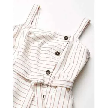 Tommy Hilfiger Women's Adaptive Striped Button Dress
