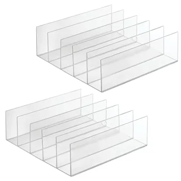 mDesign Plastic Purse Organizer for Small Purses