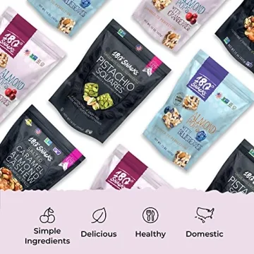 180 Snacks Almond Rice Pops - Healthy, Tasty Treats for All Ages