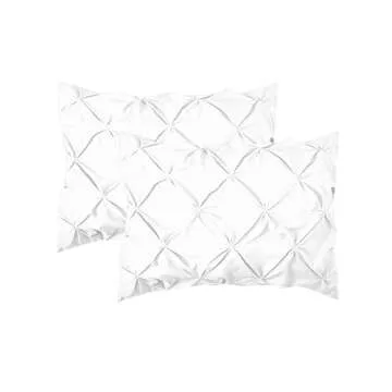 Elegant Comfort 8-Piece Pinch Pleated Set for All Seasons