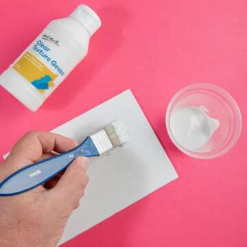 Mont Marte Premium Clear Texture Gesso Acrylic Medium 8.45oz (250ml)