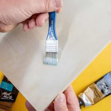 Mont Marte Premium Clear Texture Gesso Acrylic Medium 8.45oz (250ml)