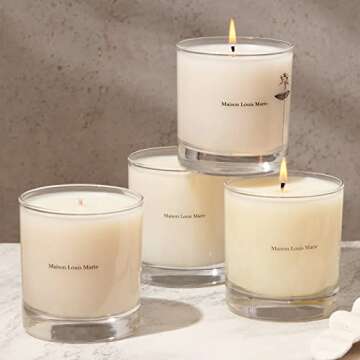 Maison Louis Marie - No. 09 Vallee de Farney Soy Wax Candle | Luxury Fragrance​s​ for a Modern World (8.5 oz | 240 g)