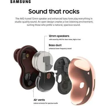 Galaxy Buds Live - Wireless Earbuds with ANC Feature