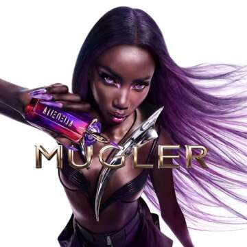 Mugler - Alien Hypersense - Eau de Parfum - Womens Perfume - Floral Woody Scent - Refillable - With Green Mandarin, Pear Accord, Jasmine, & Cashmere - 1.0 Fl Oz