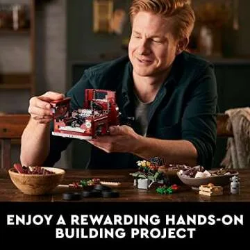 LEGO Icons Pickup Truck 10290 Building Set for Adults, Vintage 1950s Model with Seasonal Display Accessories, Creative Activity, Collector's Gift Idea (1677 Pieces)