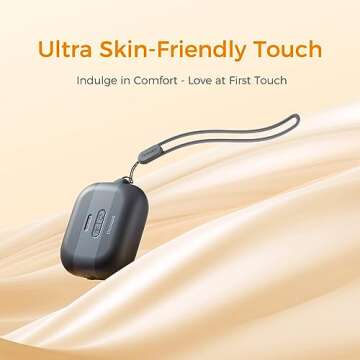 OCOOPA HeatCube Hand Warmers Rechargeable, Ultra Light& Compact Electric Handwarmers for Women Kids, 3 Levels Heating, Safety Alarm, Flash Light, Reusable for Outdoor Activities, Warm Gifts