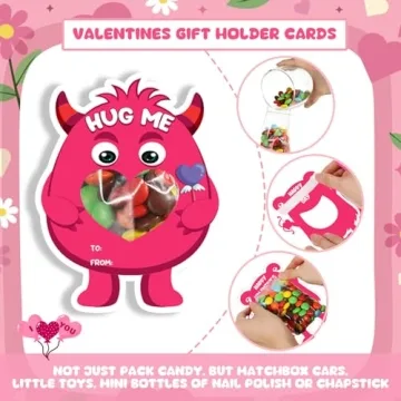 Mczan Valentines Day Cards 32 Pack for Kids Classroom