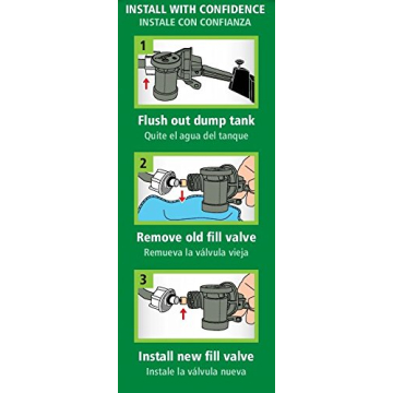 Fluidmaster 703AP4 Toilet Fill Valve for Glacier Bay Toilets