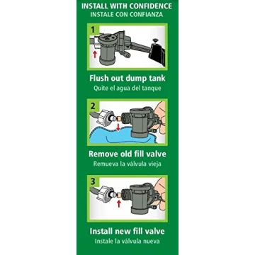Fluidmaster 703AP4 Toilet Fill Valve for Glacier Bay Toilets