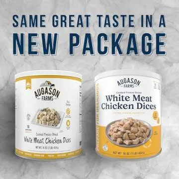 Augason Farms Freeze-Dried Chicken Dices Emergency Food