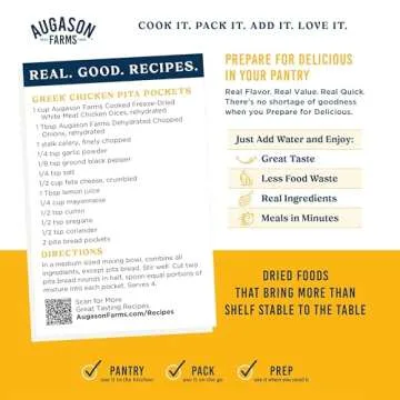 Augason Farms Freeze-Dried Chicken Dices Emergency Food