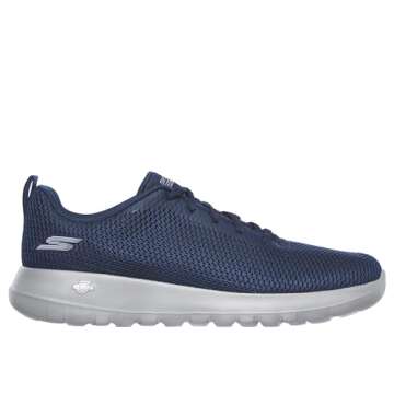 Skechers Performance Men's Go Walk Max-54601 Sneaker,navy/gray,10.5 M US