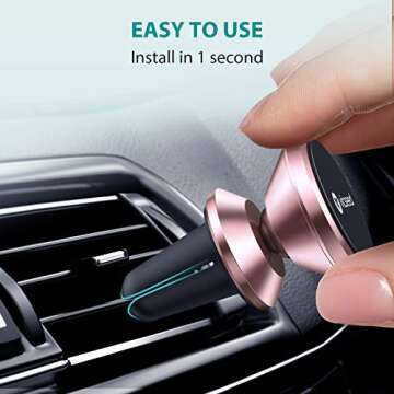 VICSEED Magnetic Car Phone Mount for All Smartphones