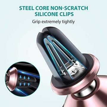 VICSEED Magnetic Car Phone Mount for All Smartphones