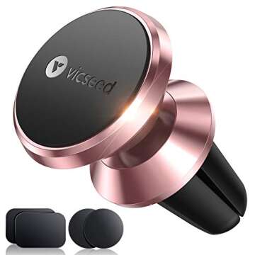 VICSEED Magnetic Car Phone Mount for All Smartphones