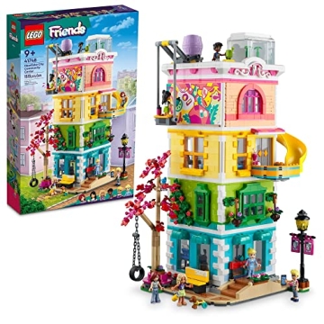 LEGO Friends Heartlake City Community Center 41748 Building Toy Set; Creative Challenge for Ages 9+,...