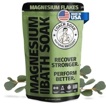 Coach Soak: Recovery Bath Soak – Magnesium Flakes with Essential Oils & Dead Sea Salts