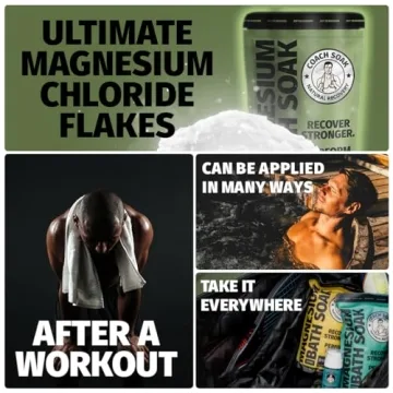 Coach Soak Recovery Bath Soak - Natural Magnesium Flakes 3lbs