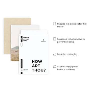 Modern Farmhouse Wall Art - Rustic Barn Prints - Decor