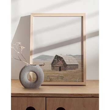 Modern Farmhouse Wall Art - Rustic Barn Prints - Decor