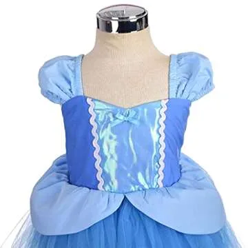 Dressy Daisy Princess Costumes Birthday Fancy Halloween Xmas Party Dresses Up for Toddler Girls with Accessories Size 2T