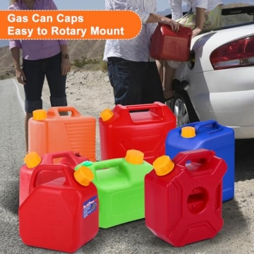 6PCS Replacement Gas Can Caps for 5 Gallons