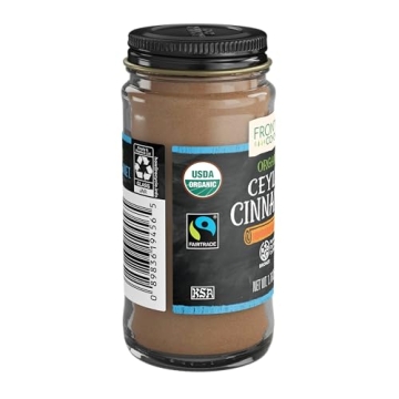 Frontier Organic Ceylon Cinnamon for Better Cooking