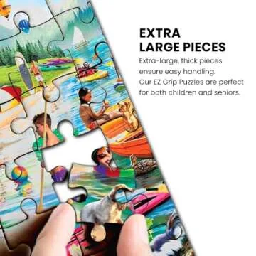 MasterPieces EZ Grip 300-Piece Camp Day Jigsaw Puzzle