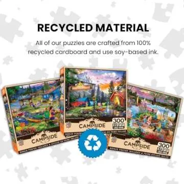 MasterPieces EZ Grip 300-Piece Camp Day Jigsaw Puzzle