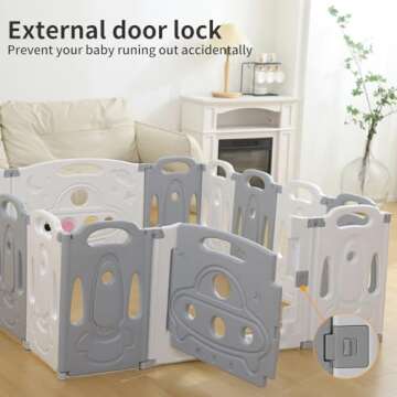 Baby Playpen Activity Centre for Kids - Safe Play Yard