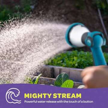 Heavy Duty Hose Sprayer with 10 Watering Patterns