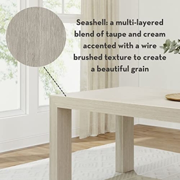 Plank+Beam Modern Wood Dining Table Set for Gatherings