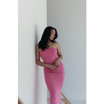 Almere Strapless Maxi Dress - Flattering Comfort for All