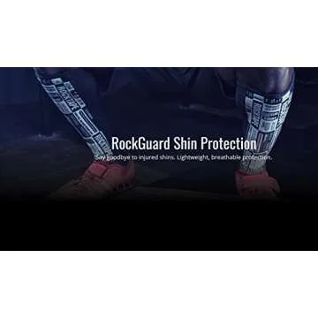 RockTape Rock Guards, Leg Compression Sleeves for Working Out and Injury Prevention, Protection Shin...