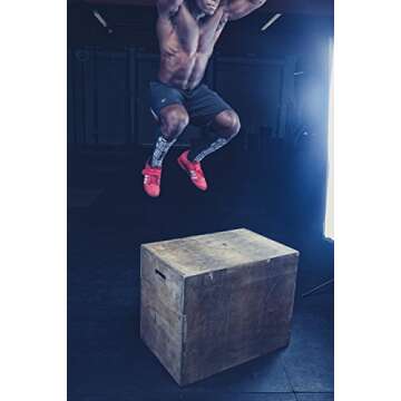 RockTape Rock Guards, Leg Compression Sleeves for Working Out and Injury Prevention, Protection Shin Guards (2 Sleeves), Small, Black