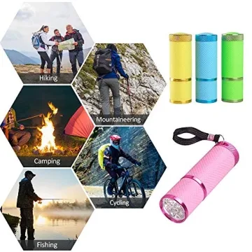 Mini LED UV Lamp & Cuticle Pusher Set for Nail Art